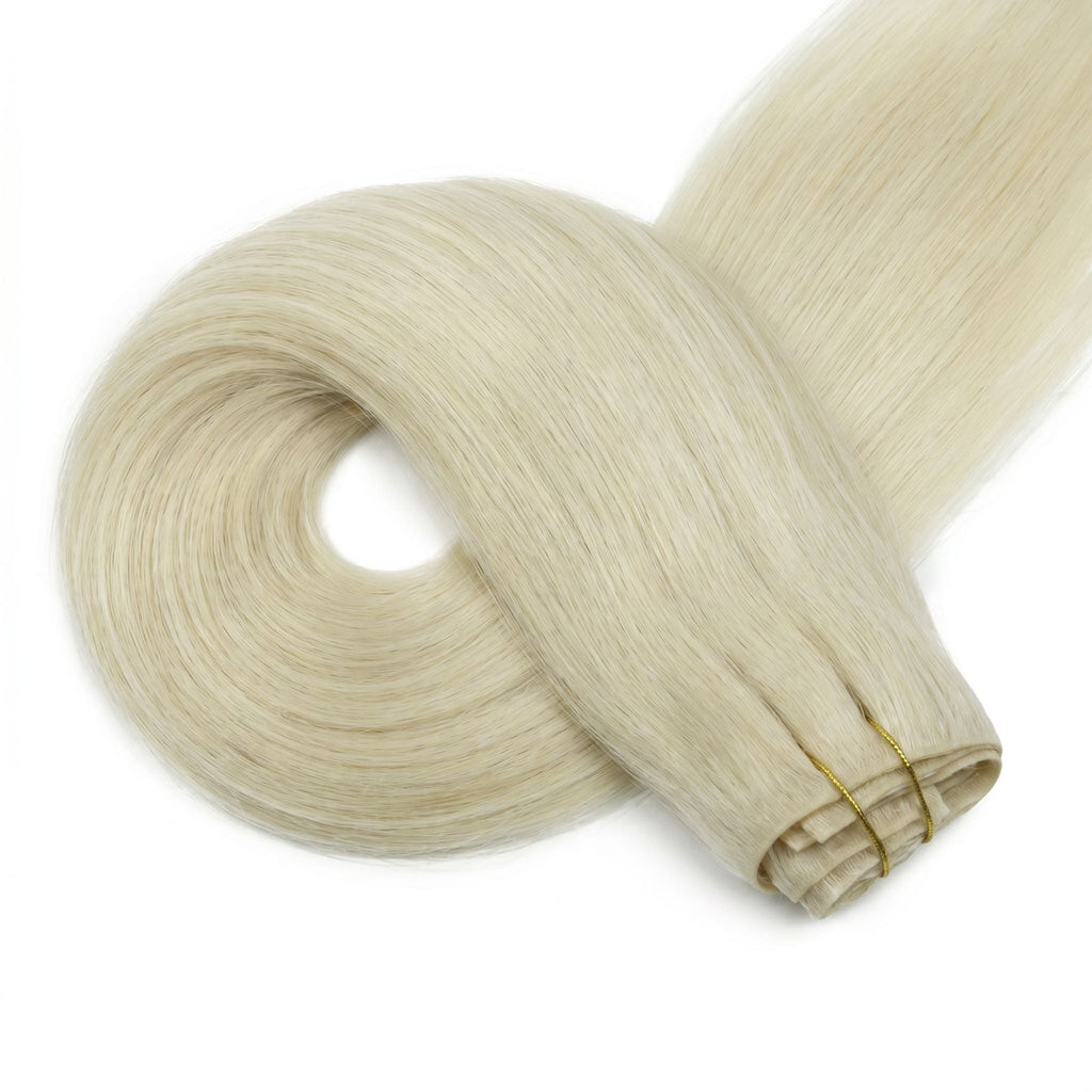 Platinum Blonde Invisible Clip-ins