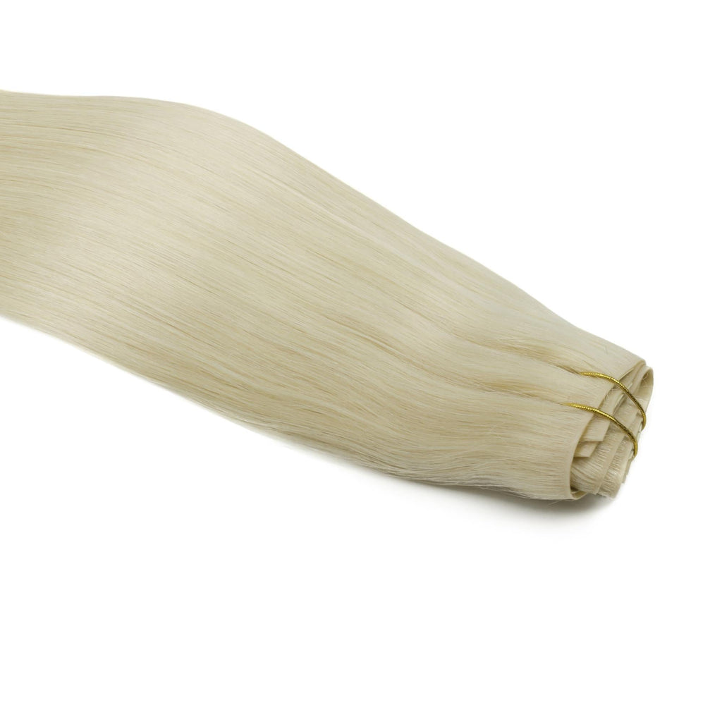 Platinum Blonde Invisible Clip-ins
