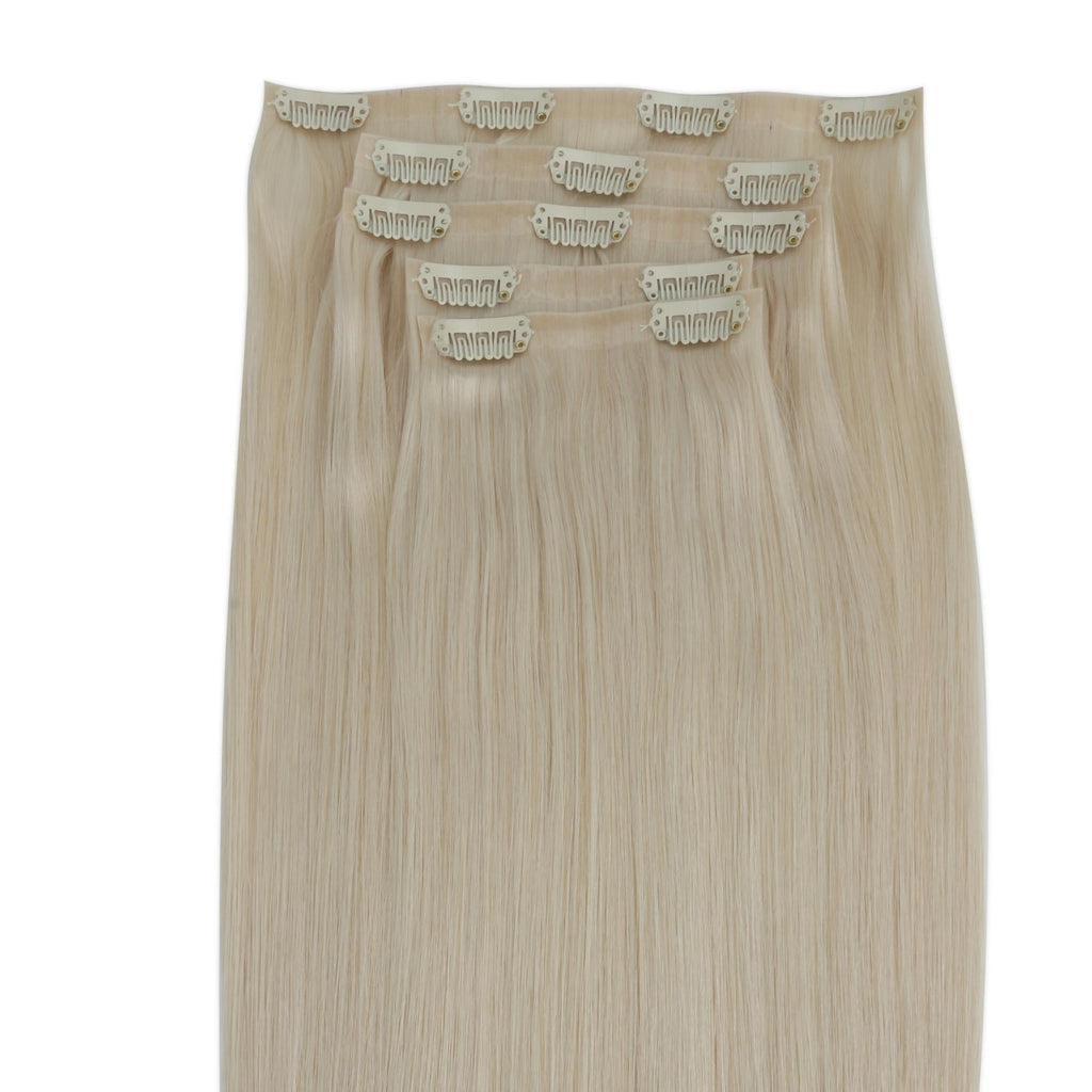 Platinum Blonde Seamless Clip-ins