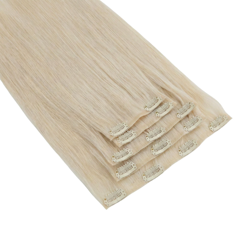 Platinum Blonde Seamless Clip-ins