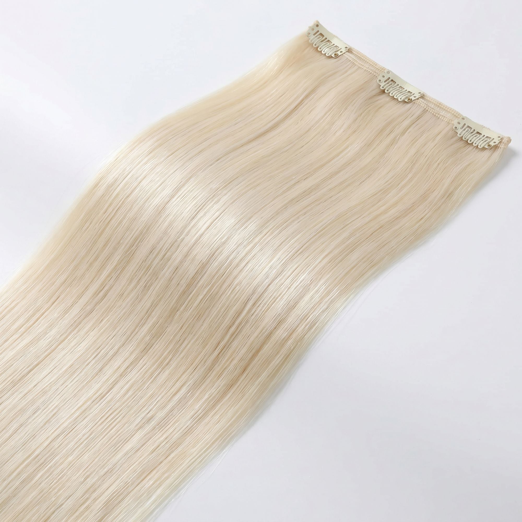 Platinum Blonde Seamless Clip-ins