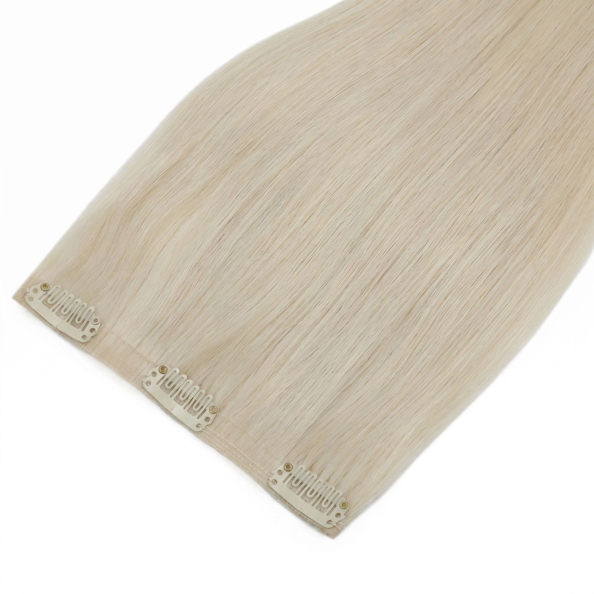 Platinum Blonde Seamless Clip-ins