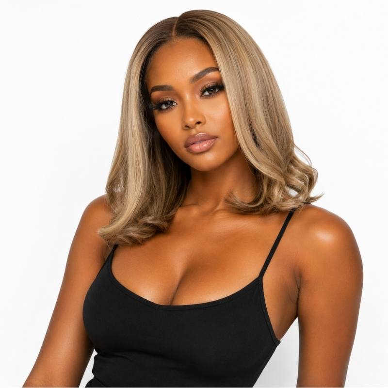 Raw Platinum Flip Glueless 5x5 HD Lace Closure Bob Wig