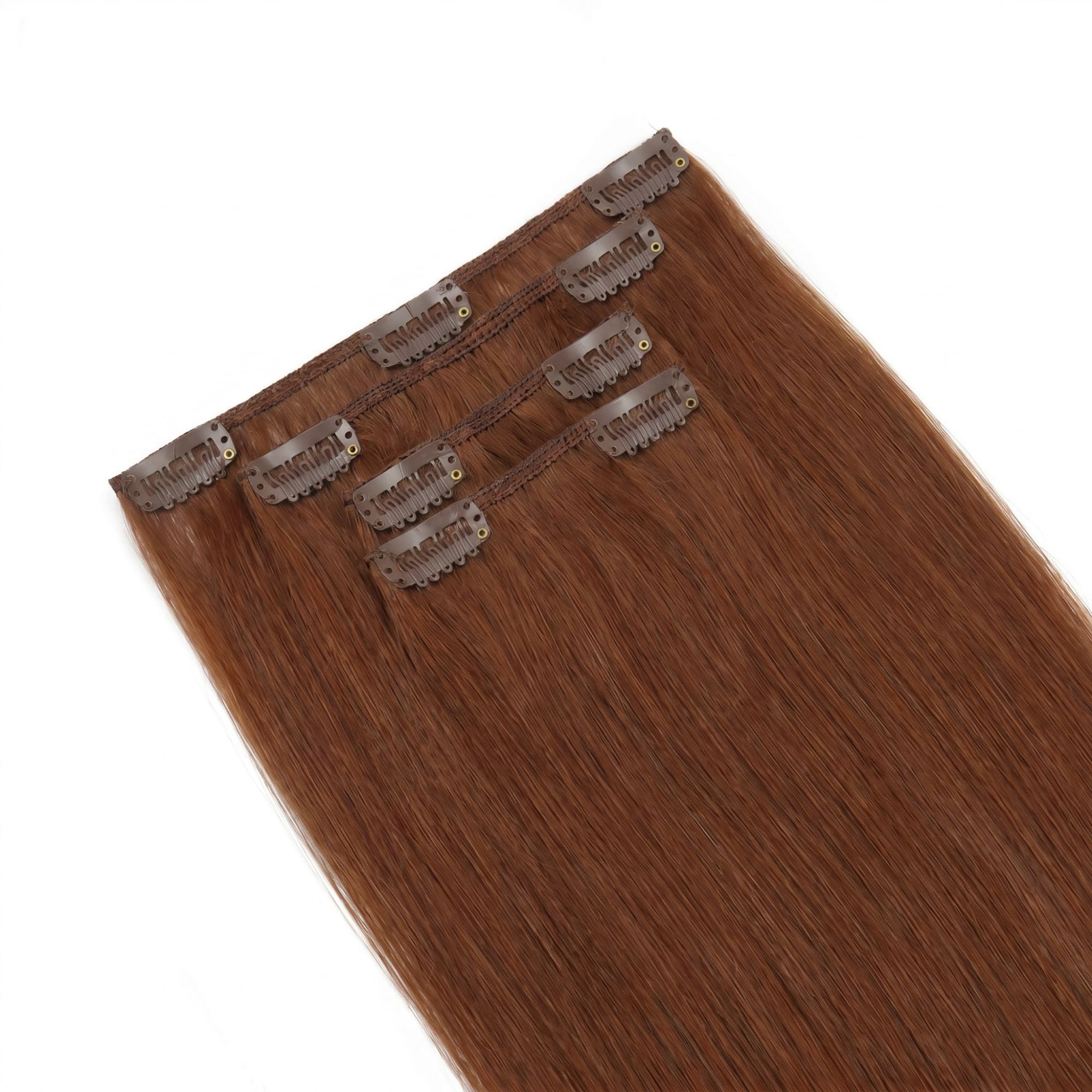 Rich Copper Auburn Invisible Clip-ins