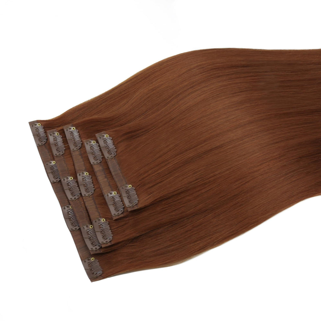 Rich Copper Auburn Invisible Clip-ins