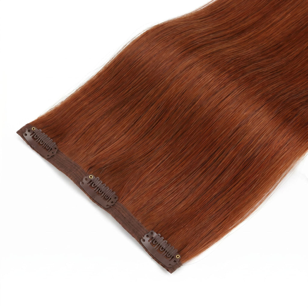 Rich Copper Auburn Seamless Clip-ins