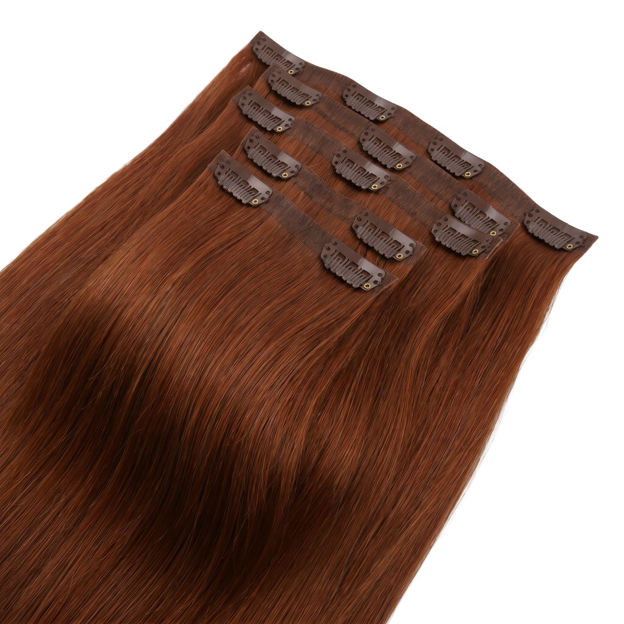 Rich Copper Auburn Seamless Clip-ins