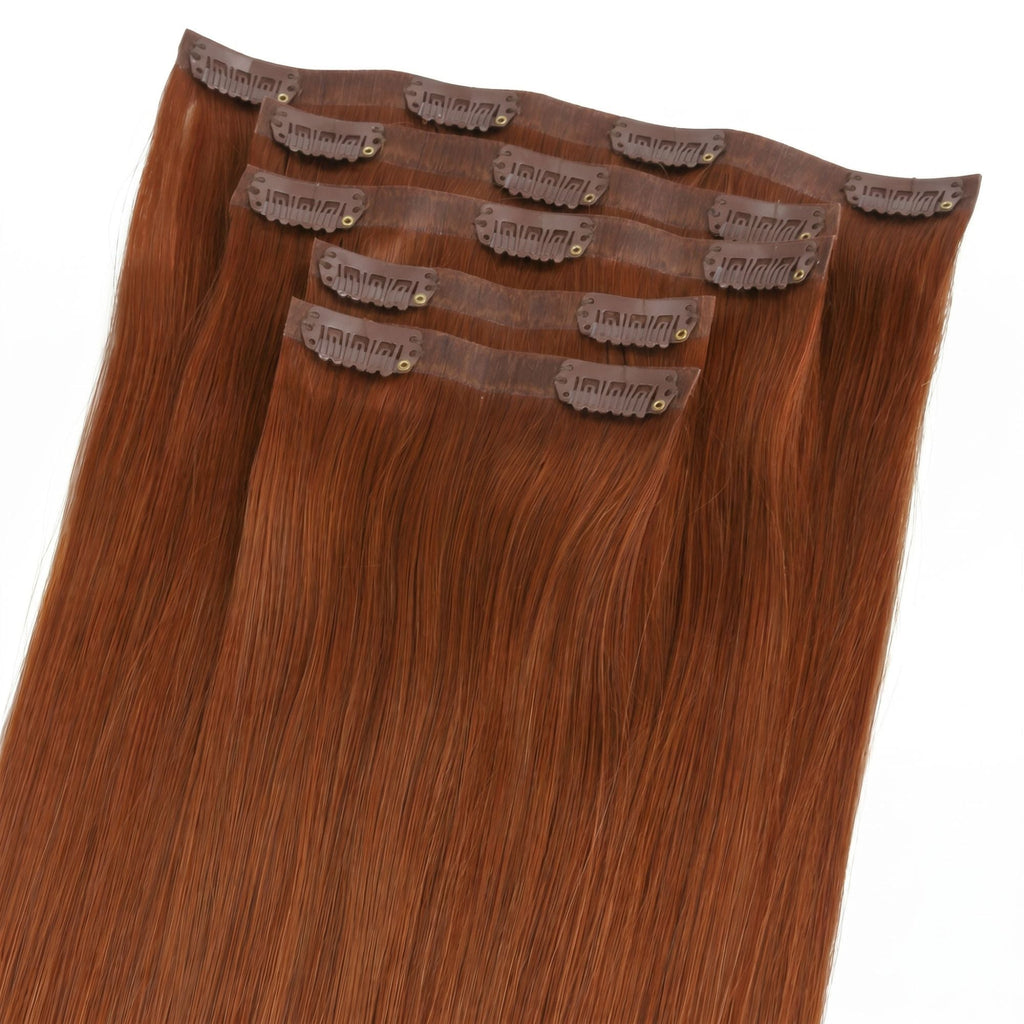 Rich Copper Auburn Seamless Clip-ins