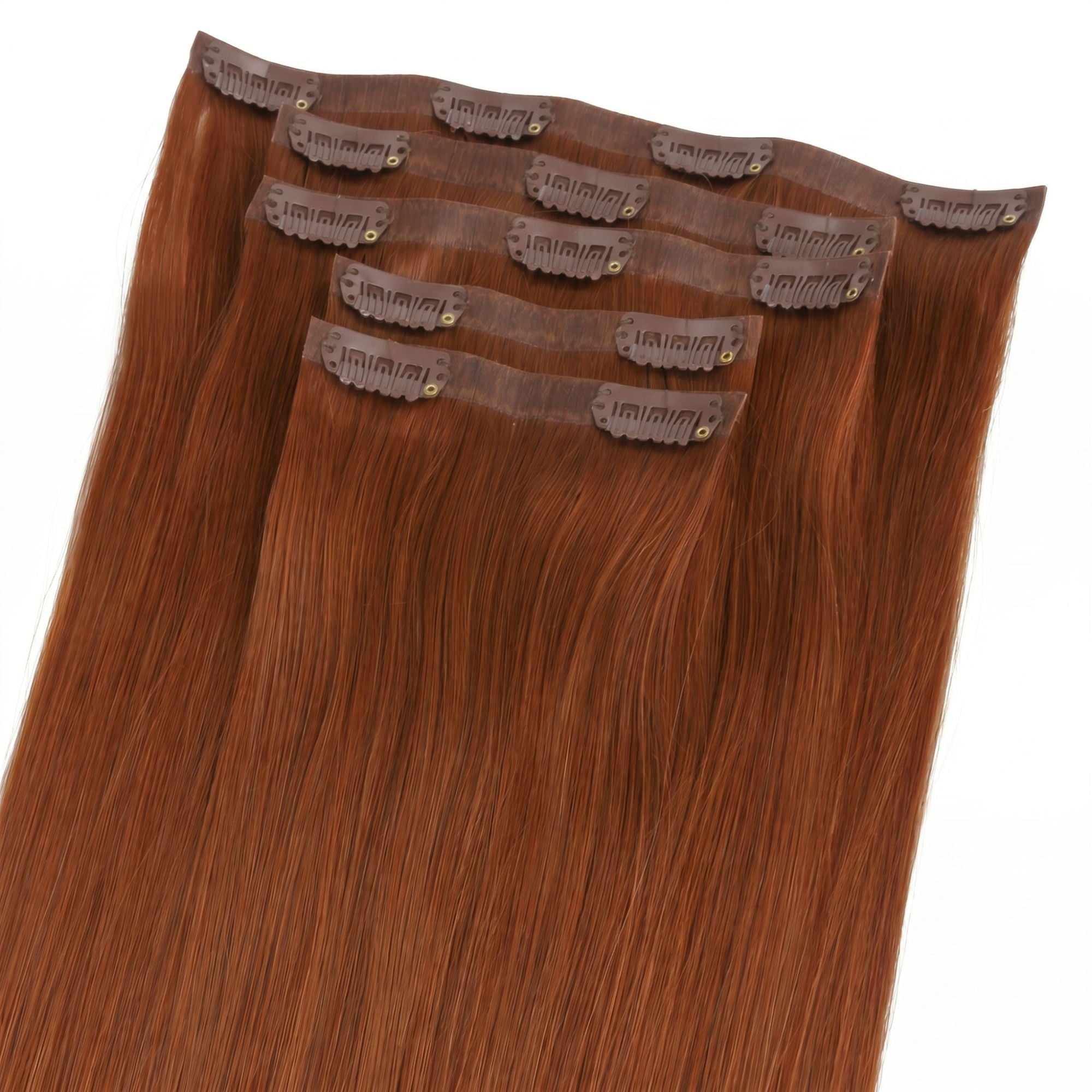 Rich Copper Auburn Seamless Clip-ins