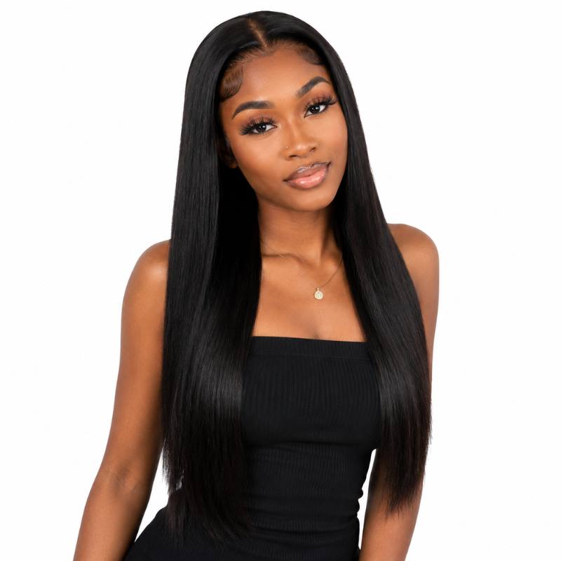 Straight 13x4 Transparent Lace Front Wig