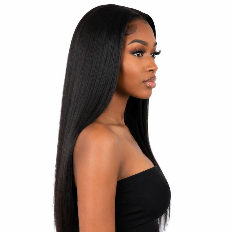 Straight 13x4 Transparent Lace Front Wig