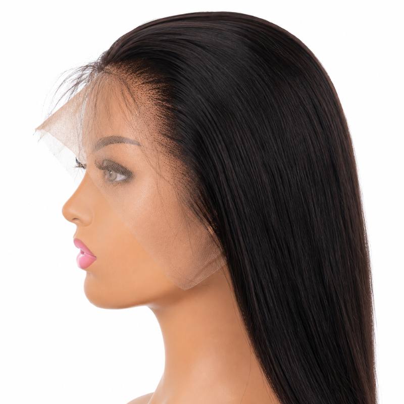 Straight 13x4 Transparent Lace Front Wig