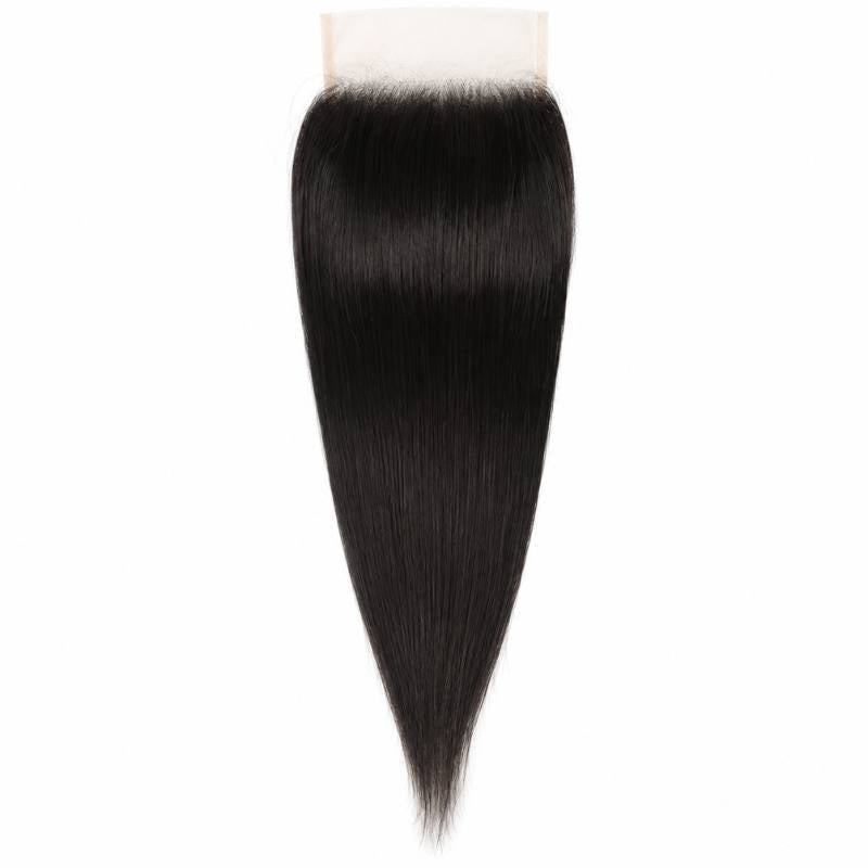 Straight 5x5 Transparent Lace Closure