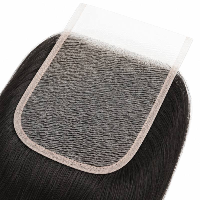 Straight 5x5 Transparent Lace Closure