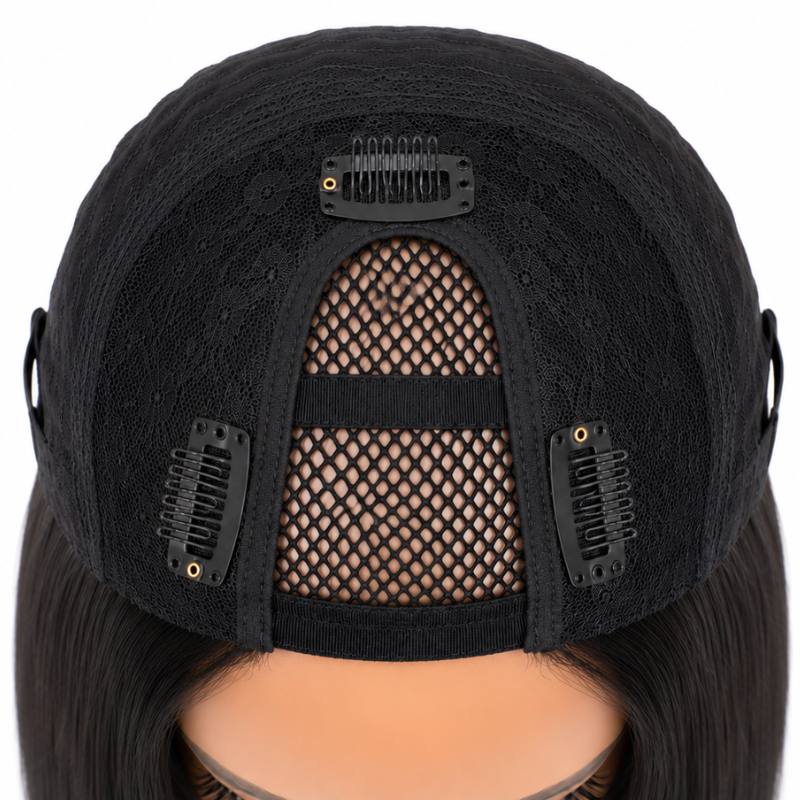 Straight U-Part Wig