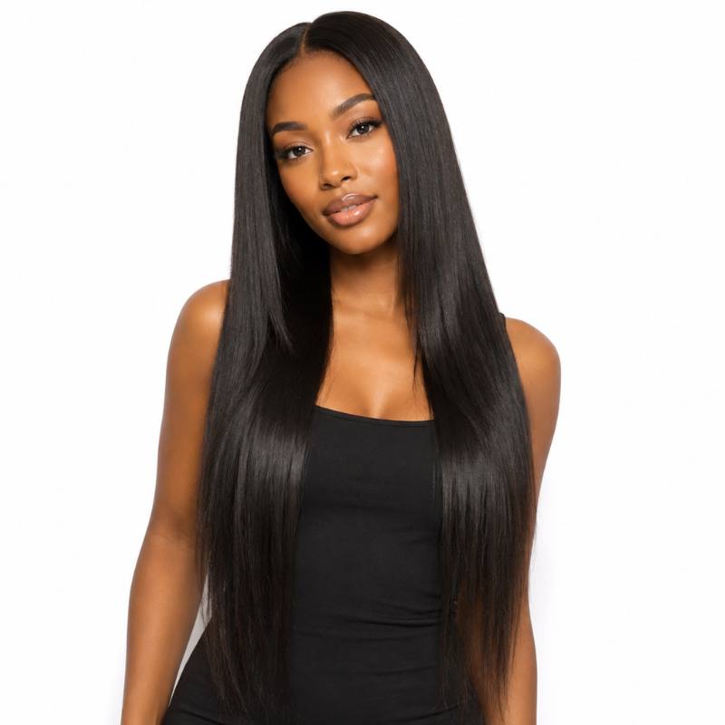 Straight Human Hair Bundles