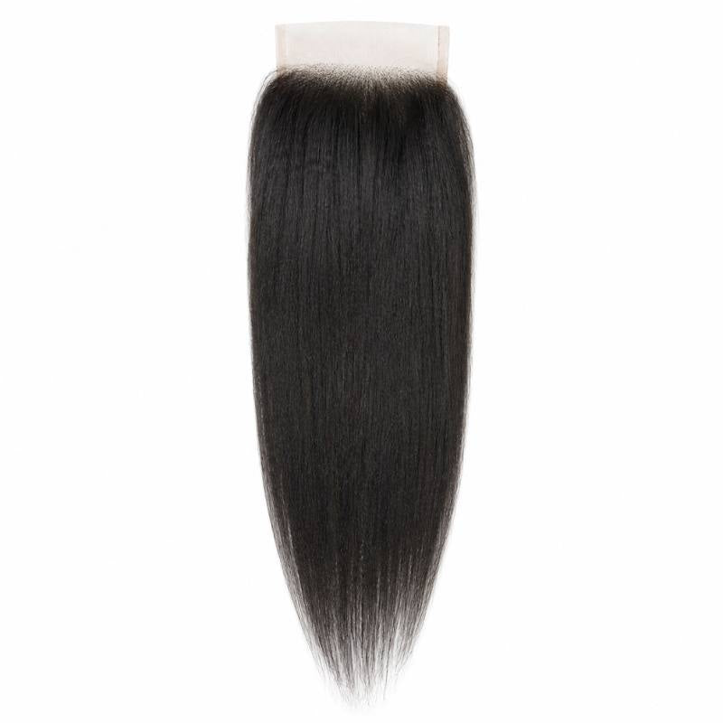 Yaki Straight 4x4 Transparent Lace Closure