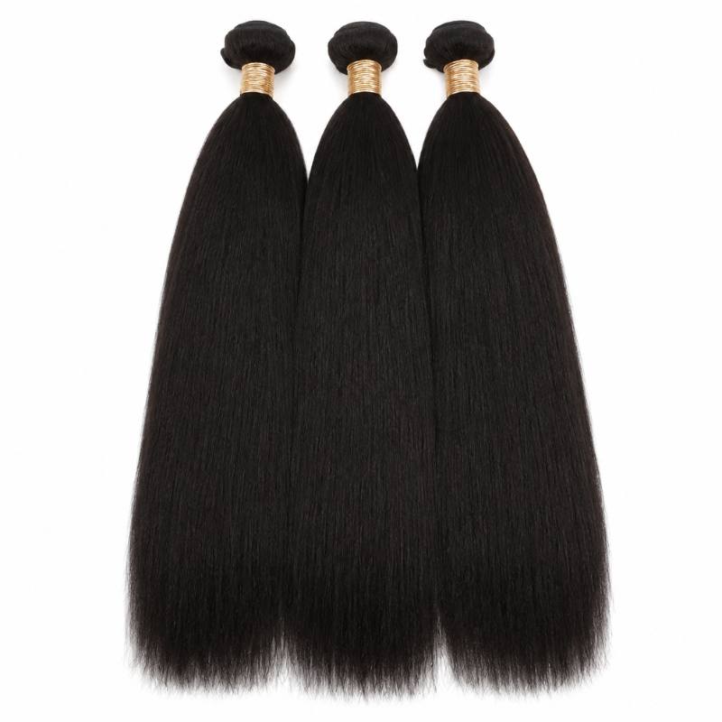 Yaki Straight Human Hair Bundle Deal