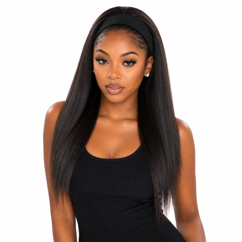 Yaki Straight Headband Wig