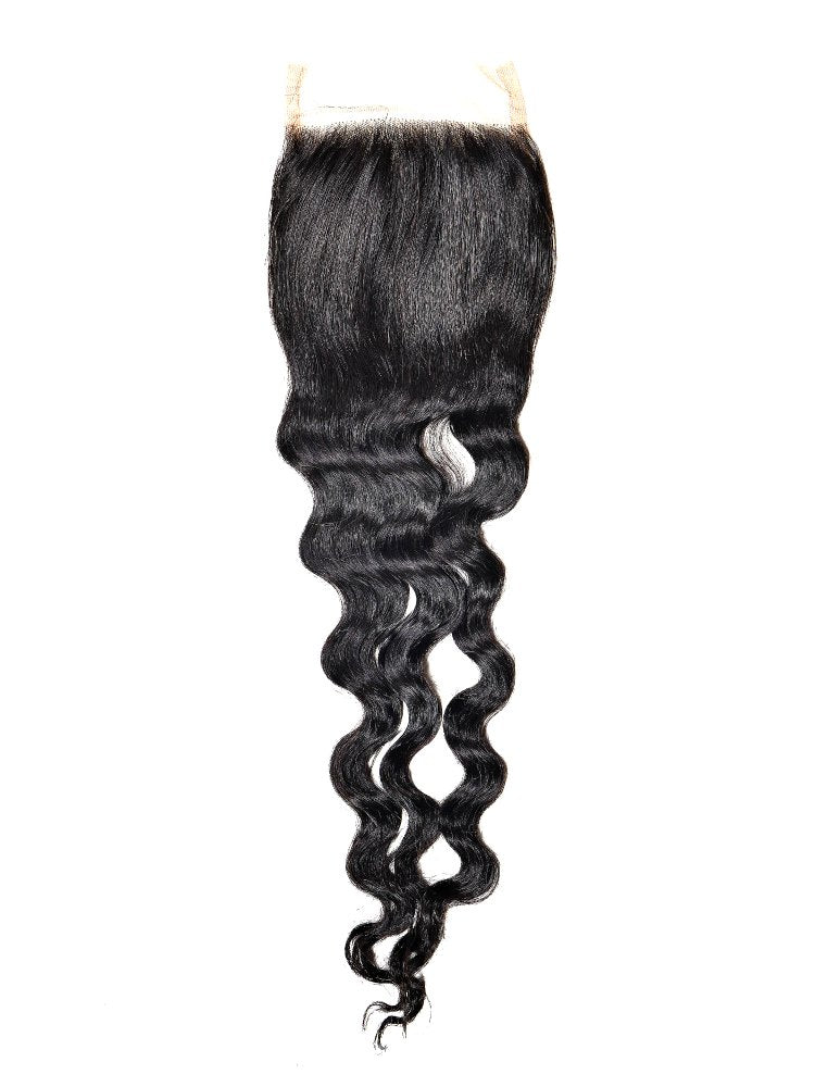 Loose Wave 4x4 Transparent Lace Closure