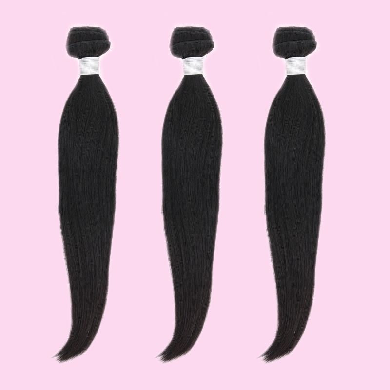 Straight Human Hair Bundle Deal