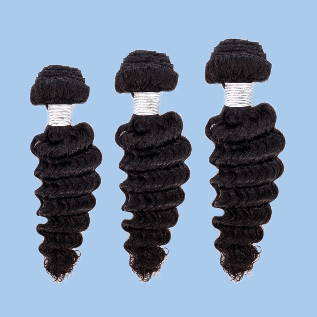 Deep Wave Human Hair Bundle Deal