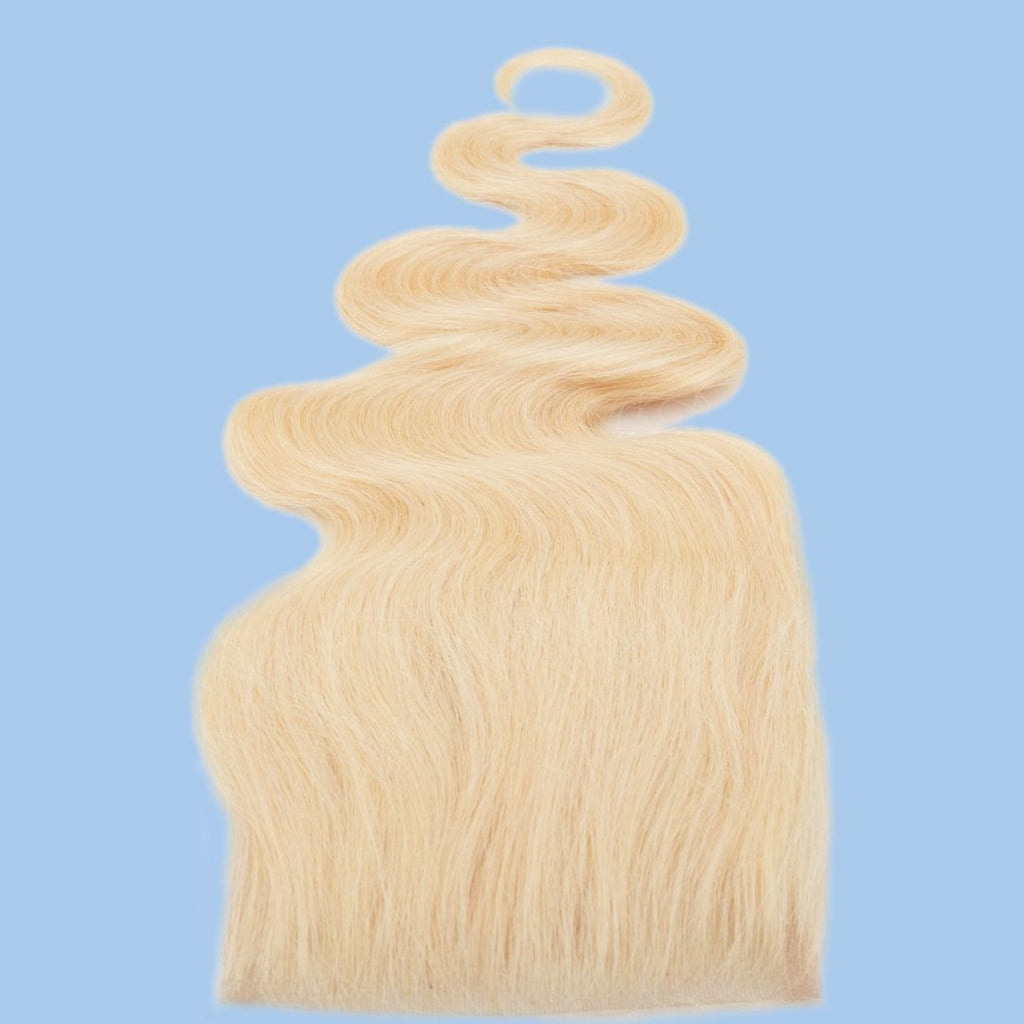 Blonde Body Wave 4x4 Transparent Lace Closure