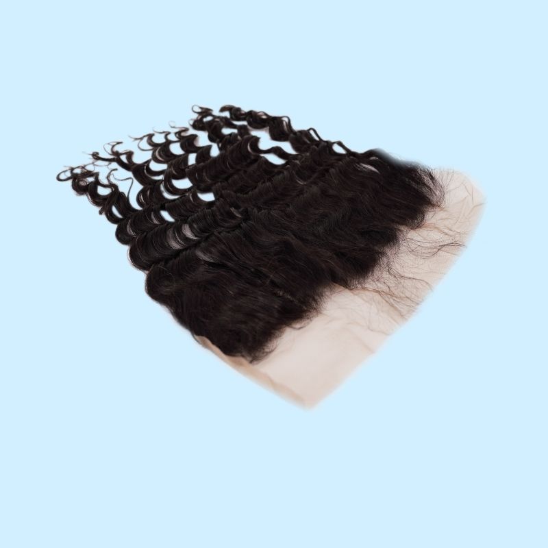 Deep Wave 13x4 Transparent Lace Frontal