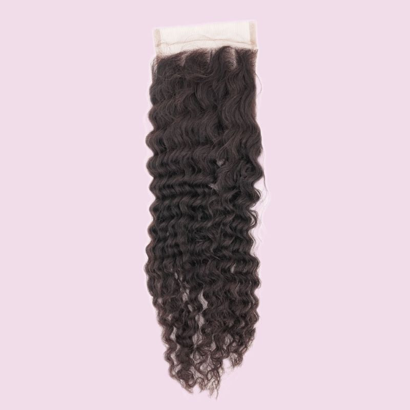 Afro Kinky Curly 4x4 Transparent Lace Closure