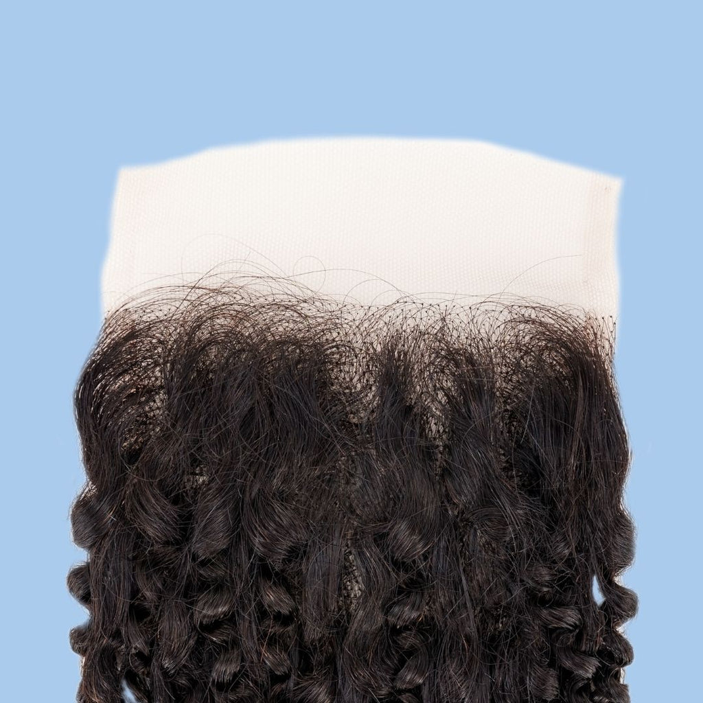Kinky Curly 4x4 Transparent Lace Closure