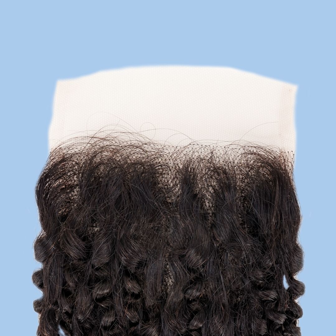 Kinky Curly 4x4 Transparent Lace Closure