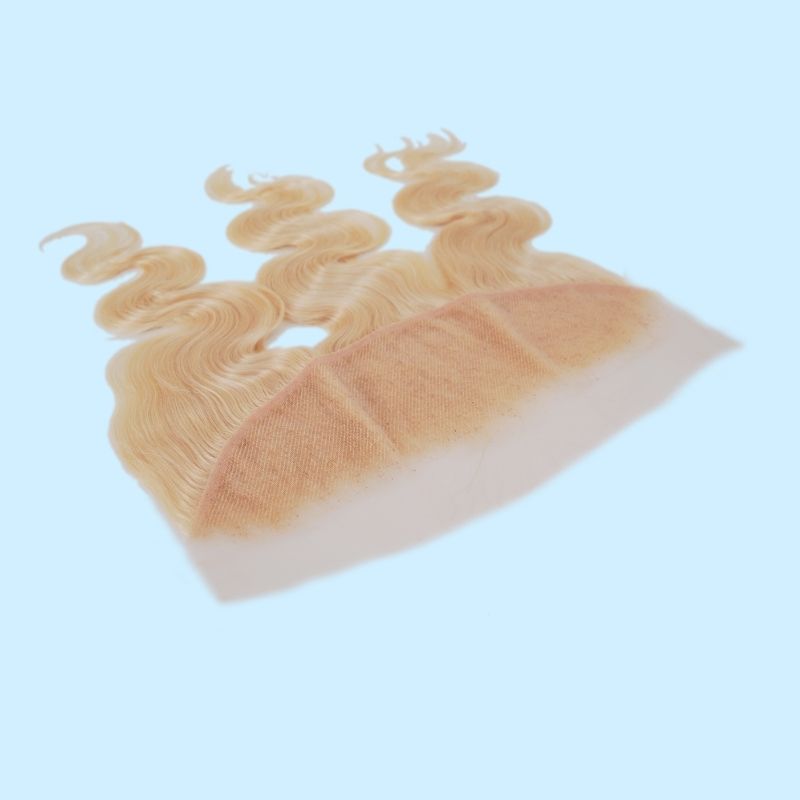 Blonde Body Wave 13x4 Transparent Lace Frontal