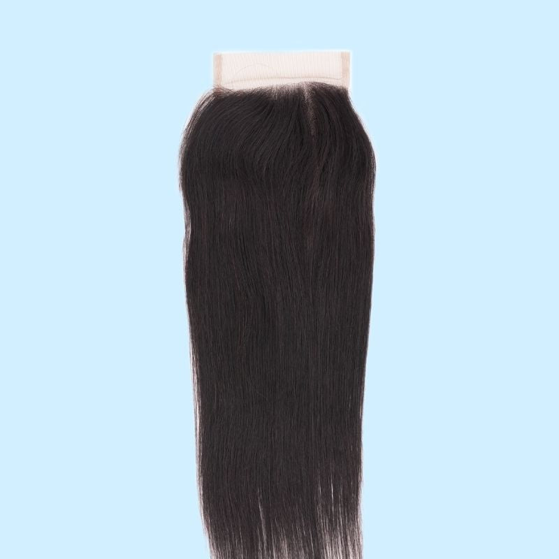 Straight 4x4 Transparent Lace Closure