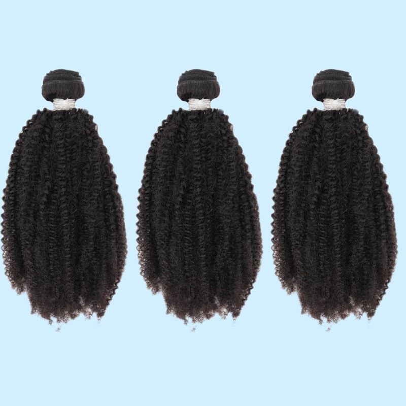 Afro Kinky Human Hair Bundle Deal