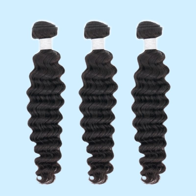 Deep Wave Human Hair Bundle Deal