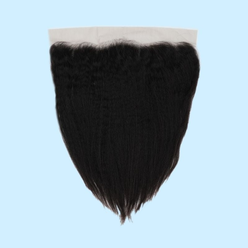 Kinky Straight 13x4 Transparent Lace Frontal