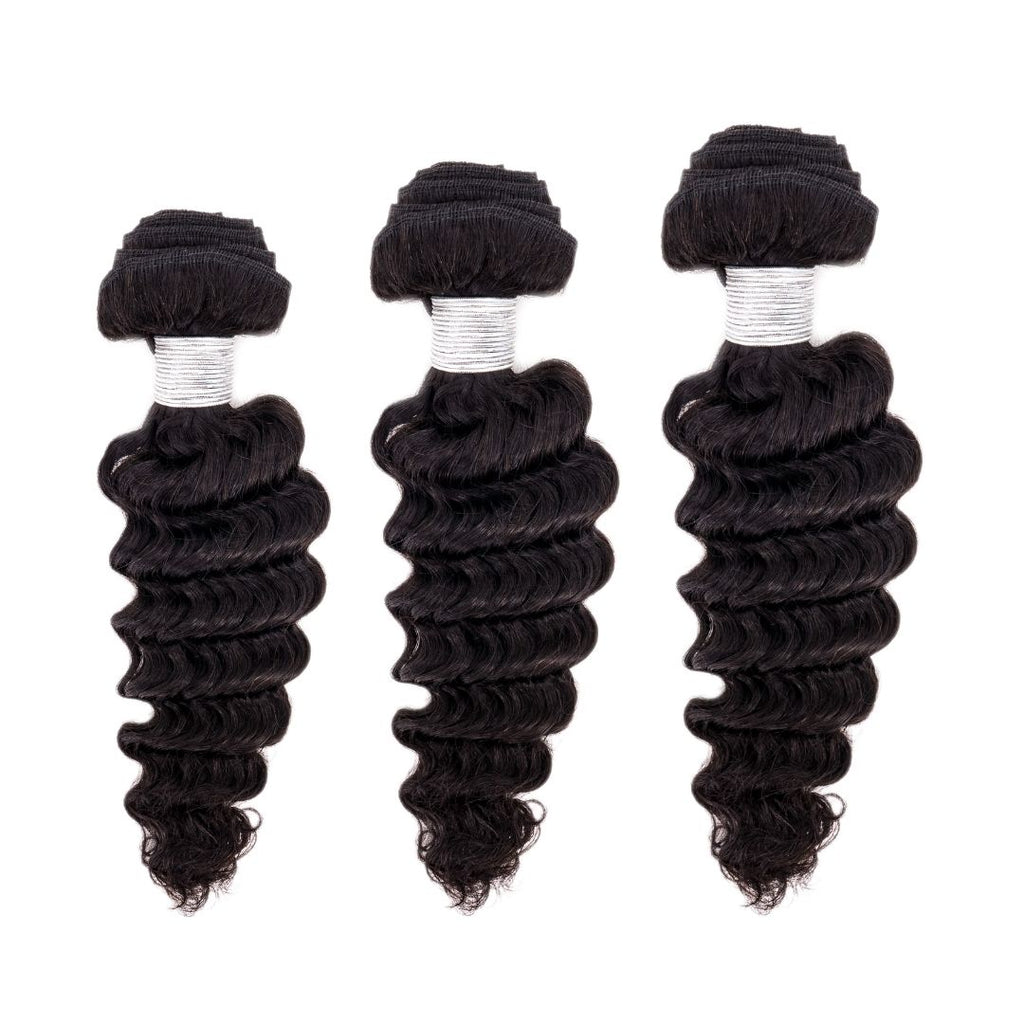 Deep Wave Human Hair Bundle Deal