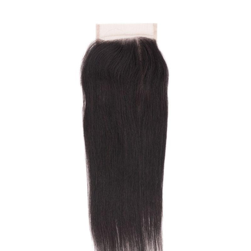 Straight 4x4 Transparent Lace Closure
