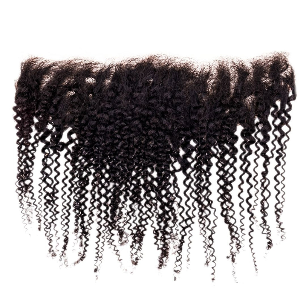 Afro Kinky 13x4 Transparent Lace Frontal