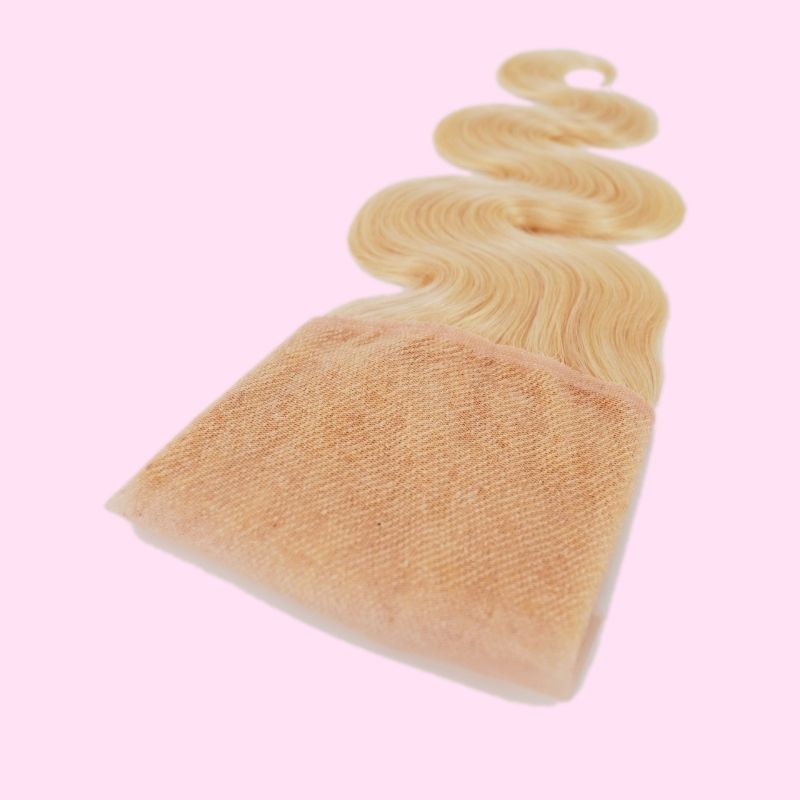 Blonde Body Wave 13x4 Transparent Lace Frontal