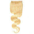 Blonde Body Wave 4x4 Transparent Lace Closure