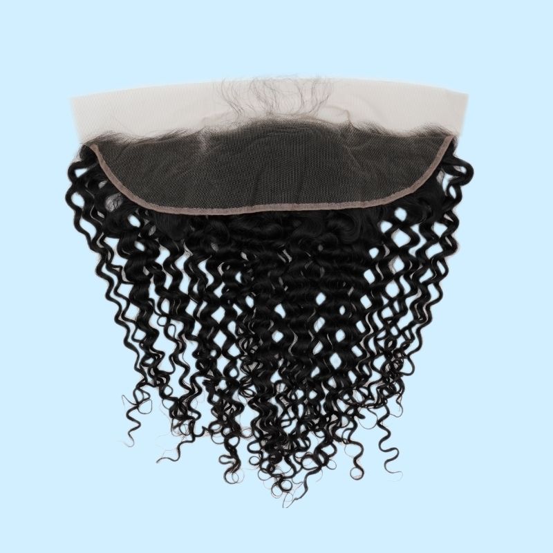 Kinky Curly 13x4 Transparent Lace Frontal