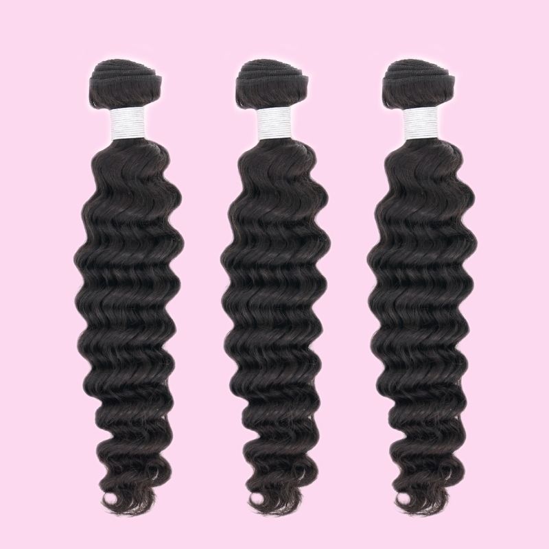 Deep Wave Human Hair Bundle Deal