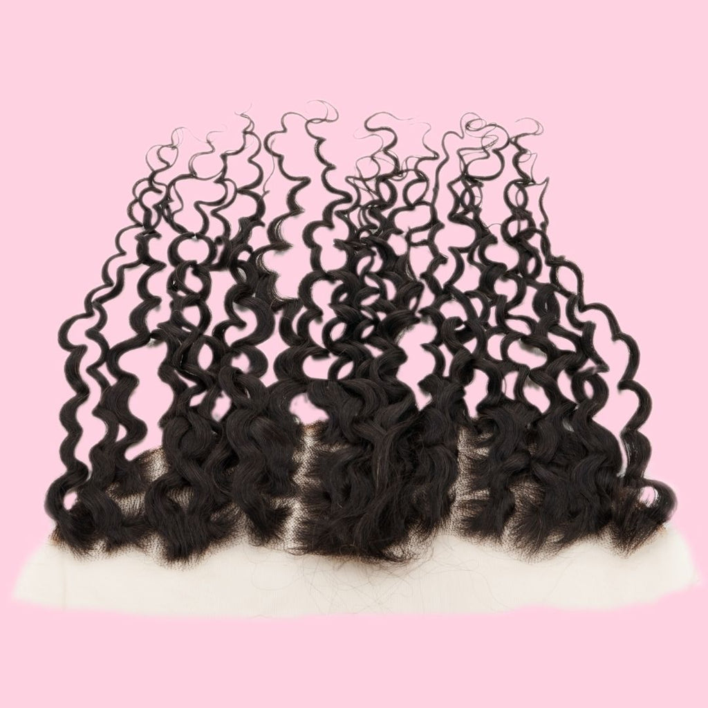 Spanish Wave 13x4 Transparent Lace Frontal