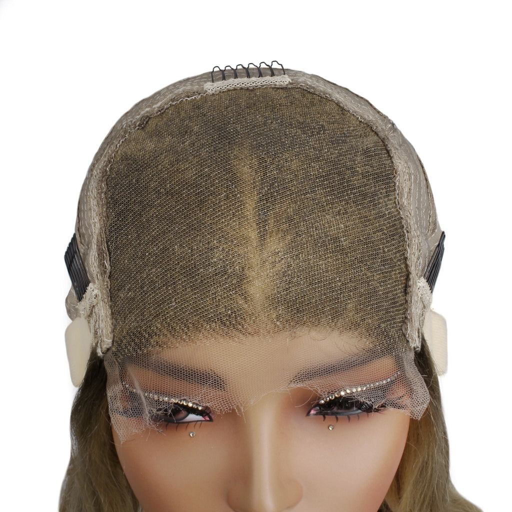 Taylor Jade Champagne Muse — Raw Glueless 5x5 HD Closure Bob Wig