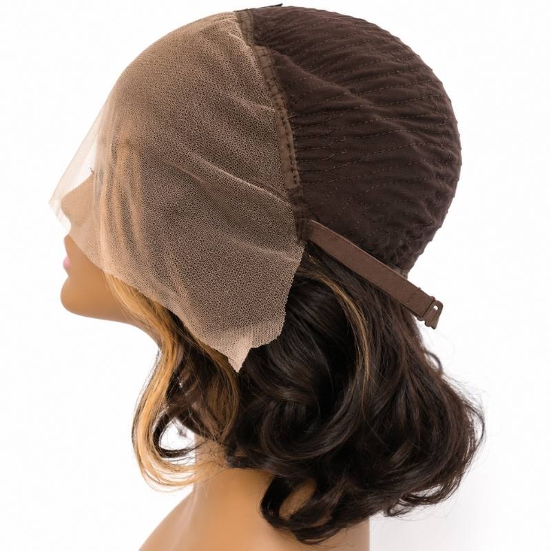 Taylor Jade Honey Halo — 13x4 Transparent Lace Front Bob Wig