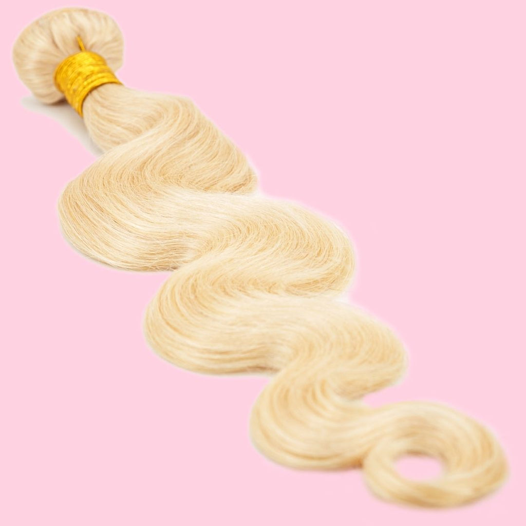 Blonde Body Wave Human Hair Bundles