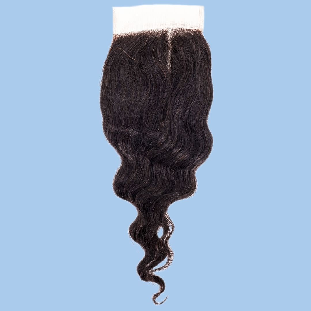 Loose Wave 4x4 Transparent Lace Closure