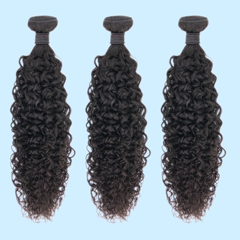 Kinky Curly Human Hair Bundle Deal