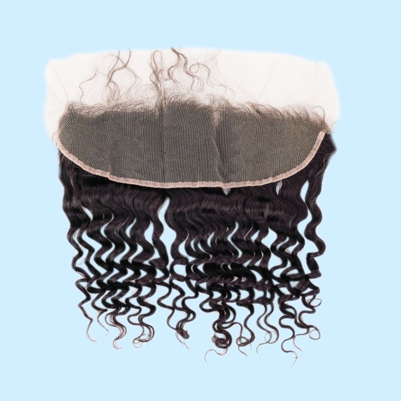 Deep Wave 13x4 Transparent Lace Frontal